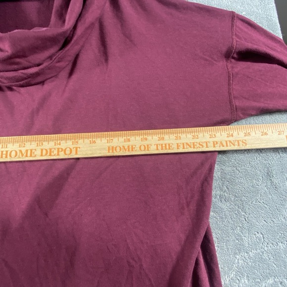 Ralph Lauren Womens Size 2X Red Cowl Neck Sweater Holiday Old Money Soft Modal - Picture 6 of 9